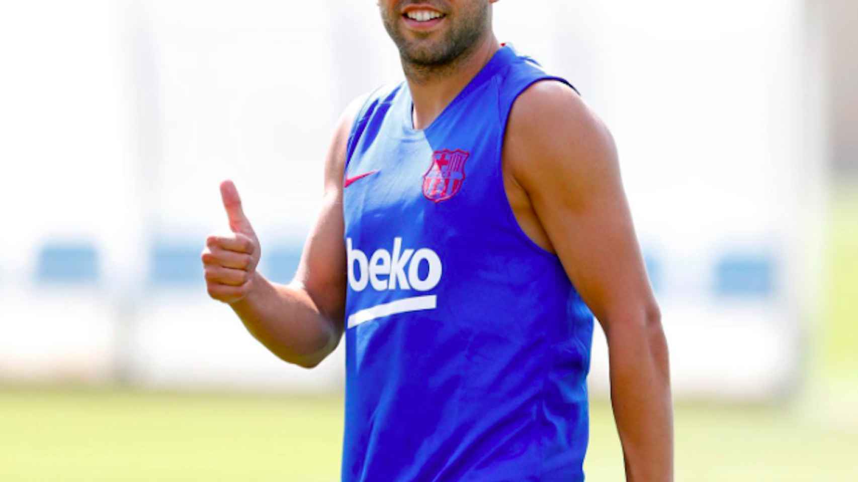 El jugador del Barça, Jordi Alba / TWITTER