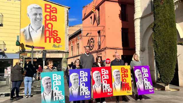 Xavier García Albiol en la presentación de su campaña en Badalona / METRÓPOLI