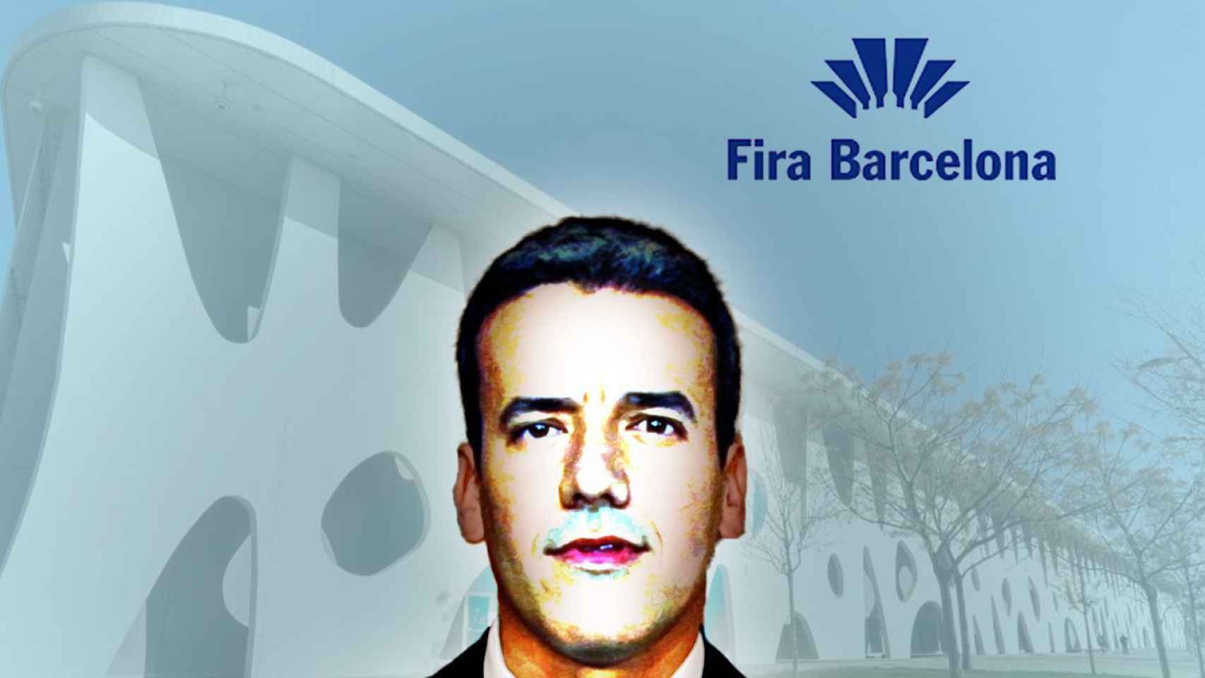 Fotomontaje de David Poudevida, nuevo director general de Fira 2000 / MA