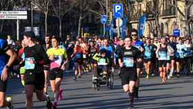 Mitja Marató de Barcelona 2023 / TWITTER AJ. BARCELONA
