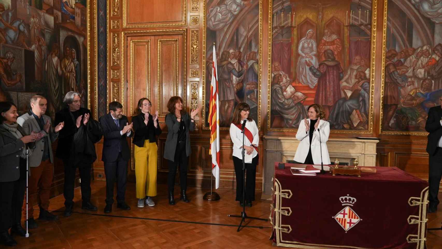 Núria Carmona toma posesión como concejal del PSC en el Ayuntamiento de Barcelona / AYUNTAMIENTO DE BARCELONA