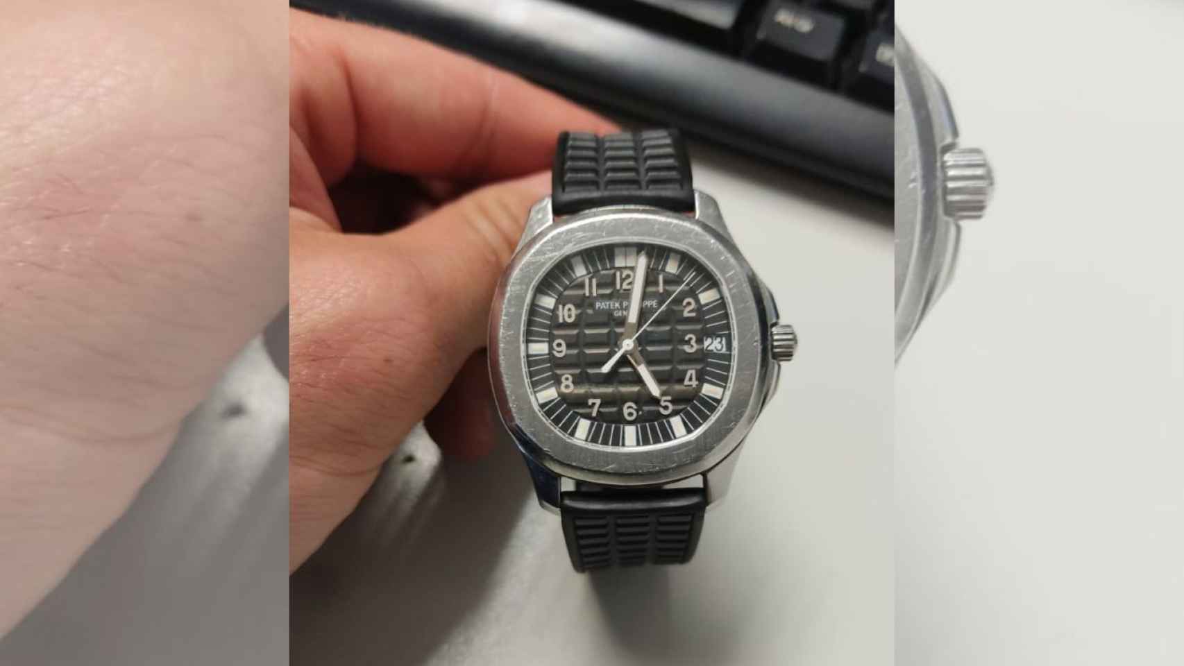 El reloj de lujo de 100.000 euros que robaron a una turista / MOSSOS
