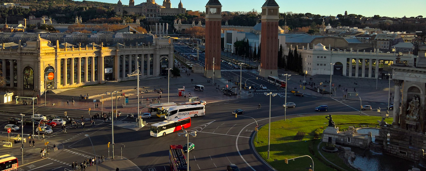 Imagen de archivo de la plaza de Espanya de Barcelona / PIXABAY