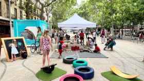 Actividades lúdicas de la ronda Sant Antoni de Barcelona este verano / AYUNTAMIENTO DE BARCELONA