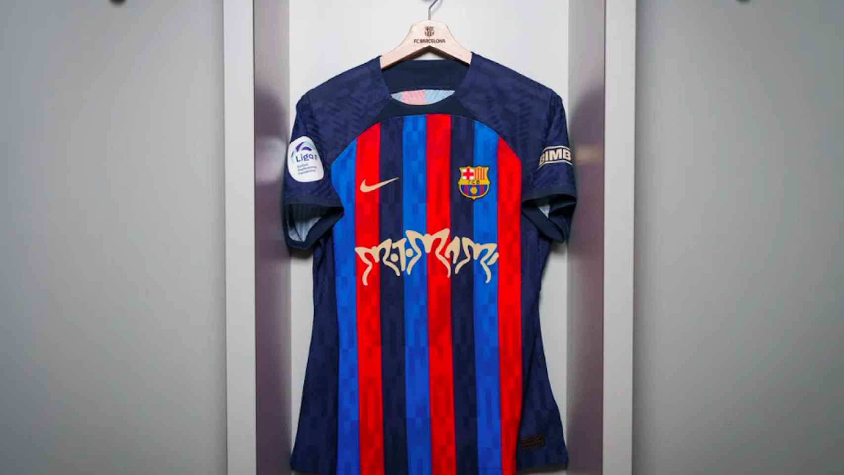 La camiseta que lucirá el FC Barcelona en el Camp Nou / FC BARCELONA