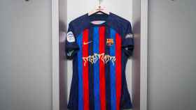 La camiseta que lucirá el FC Barcelona en el Camp Nou / FC BARCELONA