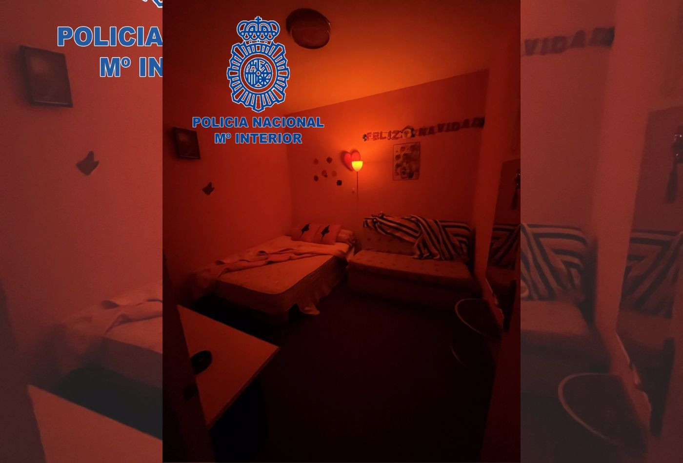 Una casa prostíbulo en España / POLICÍA NACIONAL