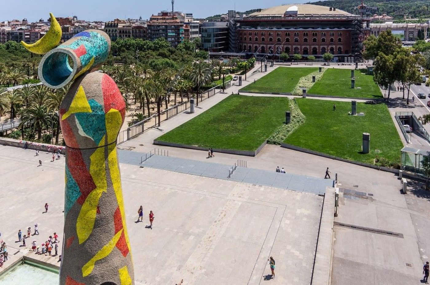 El parque de Joan Miró, en el Eixample / AJUNTAMENT DE BARCELONA