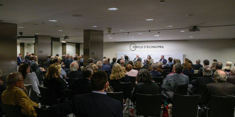 Asistentes en el debate del Círculo de Economía sobre los retos de Barcelona / CE 