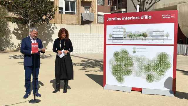 El candidato del PSC a la alcaldía, Jaume Collboni, junto a la teniente de alcalde del socialista, Laia Bonet / EUROPA PRESS