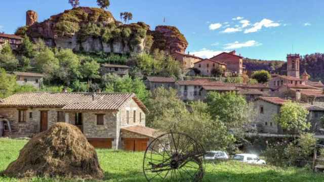 El pueblo de Rupit de la provincia de Barcelona en una imagen de archivo