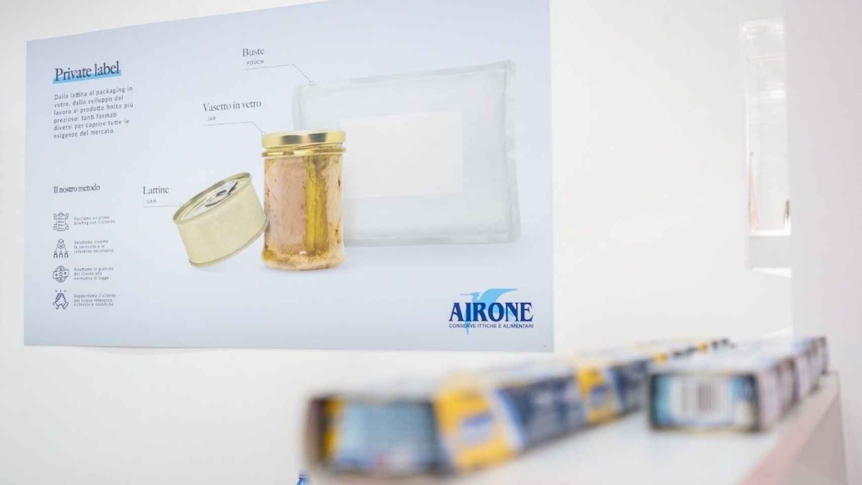 Expositor de Airone Seafood