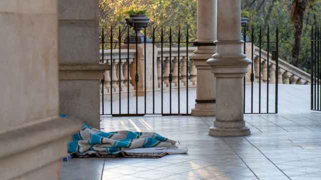 Personas sin hogar en la Ciutadella  / GALA ESPÍN - METRÓPOLI