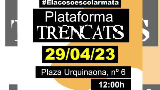 Convocatoria de manifestación en Barcelona contra el acoso escolar / @TRENCATS