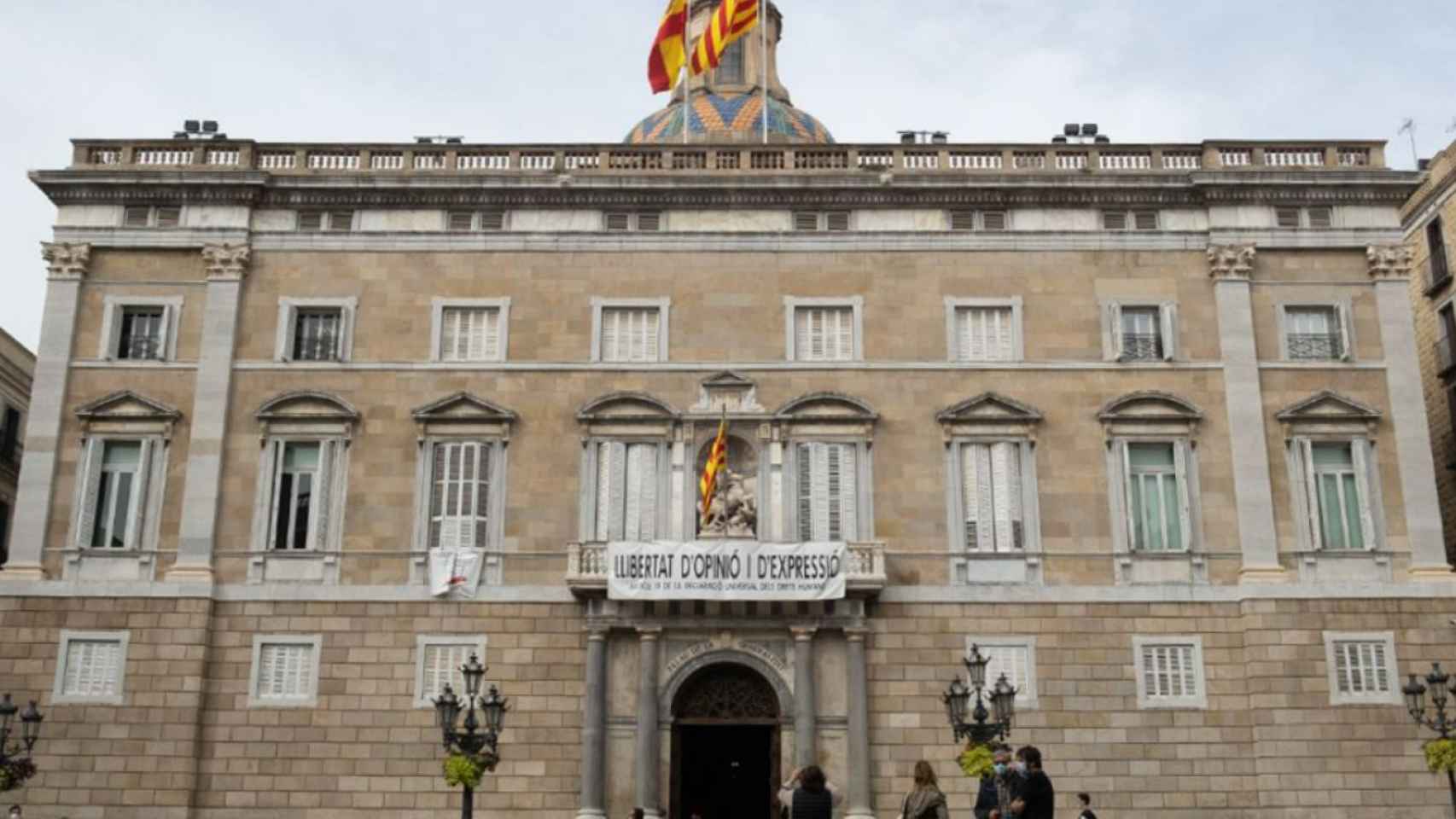 Fachada del Palau de la Generalitat / PABLO MIRANZO