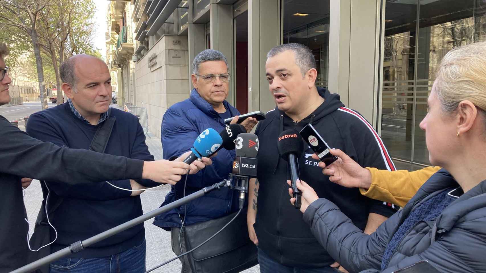 El portavoz de Élite Taxi, Tito Álvarez / EUROPA PRESS