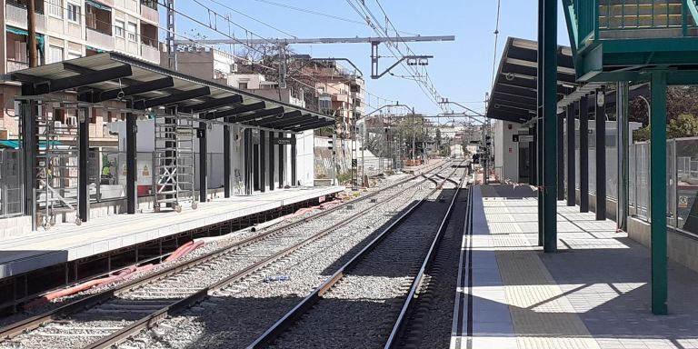 Estación provisional de Sant Feliu de Llobregat / ADIF