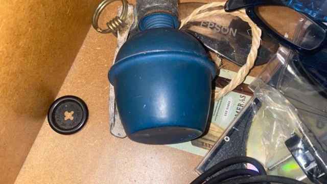 Una granada en el interior de un cajón / MOSSOS D'ESQUADRA