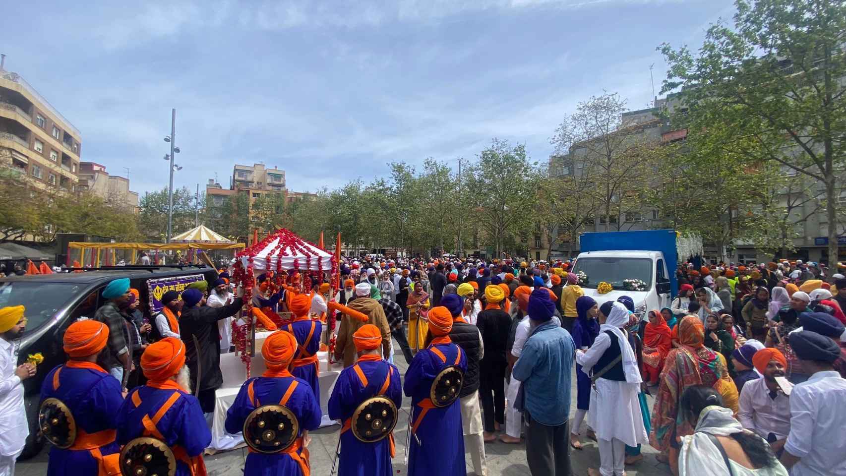 Celebración del Vaisakhi de la comunidad sij de Sant Adrià / CEDIDA