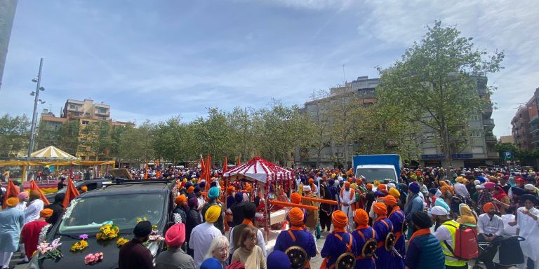 Celebración del Vaisakhi de la comunidad sij de Sant Adrià / CEDIDA