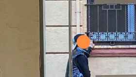 El 'spiderman' de Sant Adrià que escala edificios para acceder a ellos / RRSS