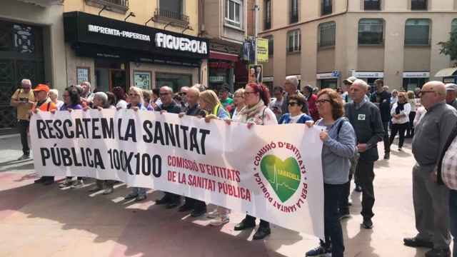 Manifestación por la sanidad pública en Sabadell / CCOO
