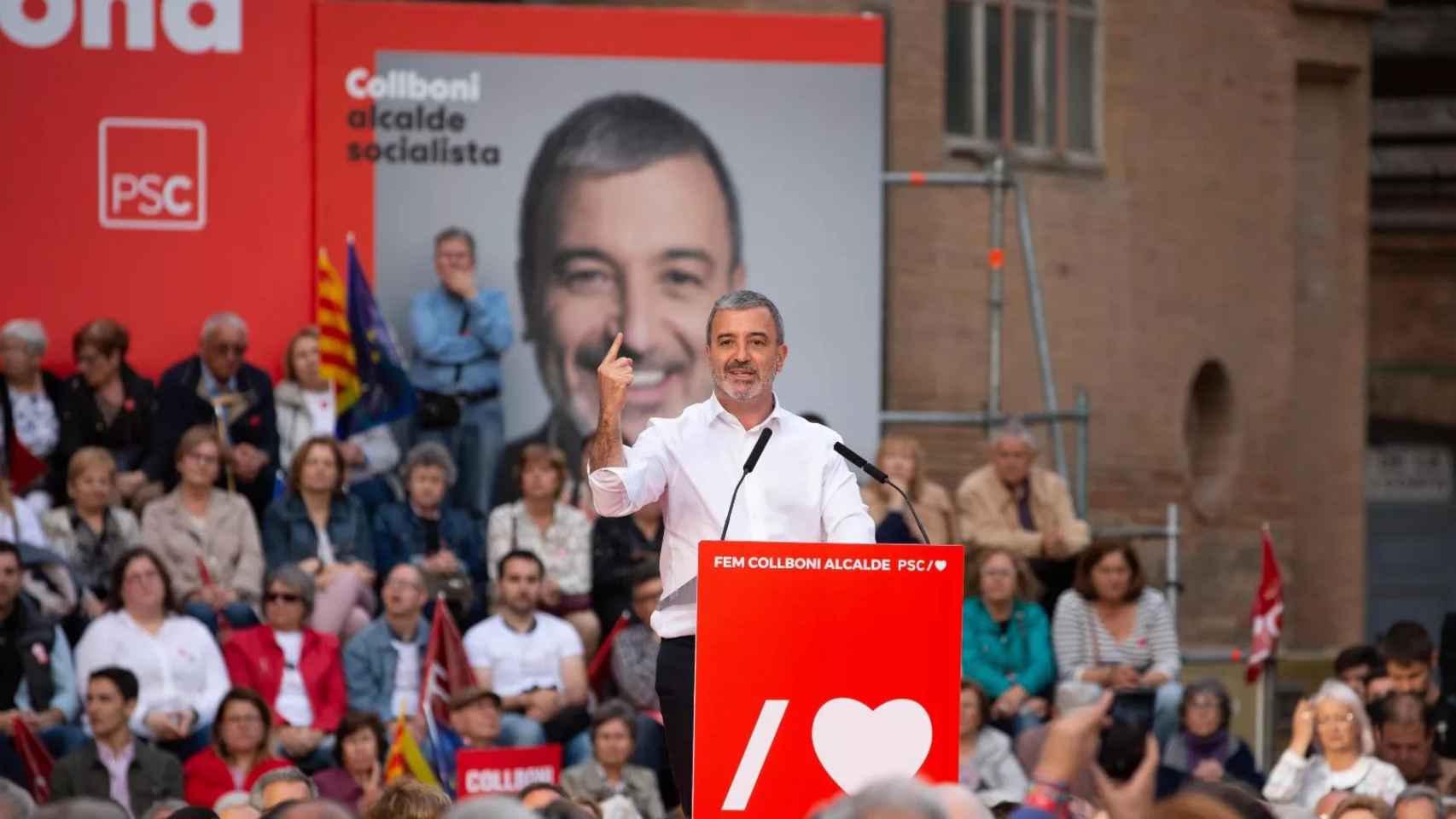 El candidato del PSC en Barcelona, Jaume Collboni / EUROPA PRESS