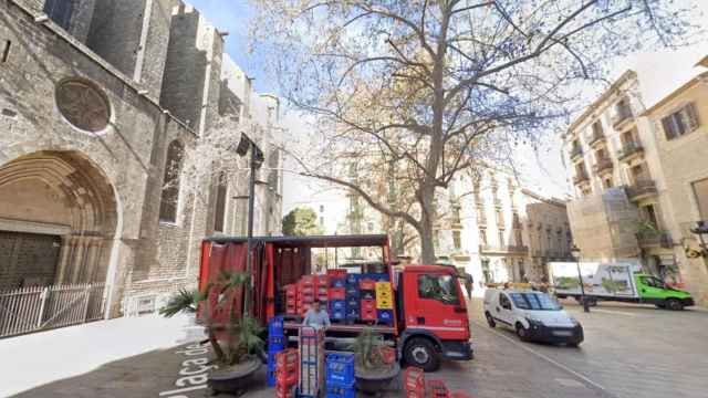 La plaza de Josep Oriol en el barrio Gòtic de Barcelona / GOOGLE MAPS