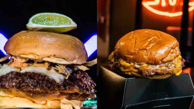 Distintas Smash Burguers que se ofrecen en restaurantes de Barcelona / RRSS