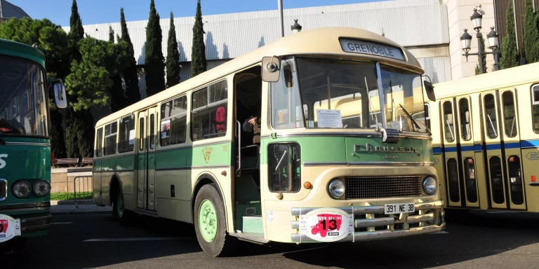Exposición de autobuses clásicos en Barcelona de otras ediciones / BUS BCN