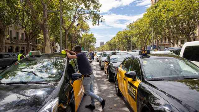 Manifestación taxistas  / GALA ESPÍN