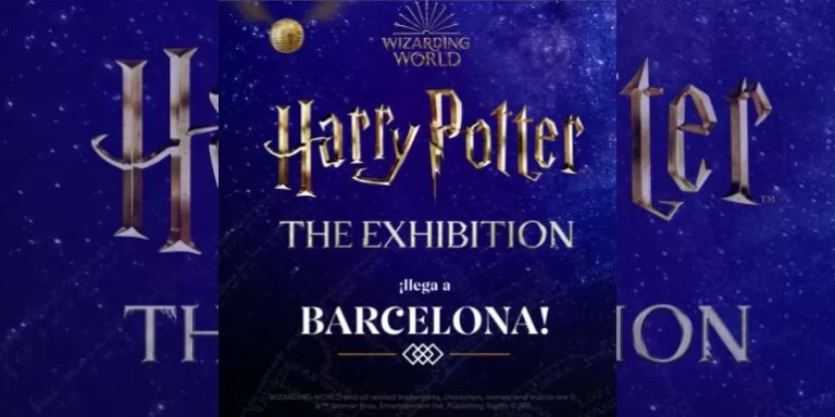 Anuncio de la llegada de la exposición de Harry Potter a Barcelona / HARRY POTTER THE EXHIBITION