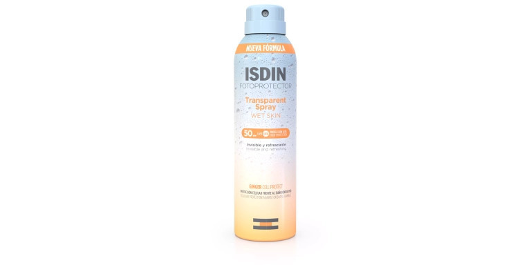 Fotoprotector ISDIN Transparent Spray Wet Skin SPF 30 / ISDIN