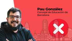 El concejal de Educación de Barcelona, Pau González / FOTOMONTAJE METRÓPOLI
