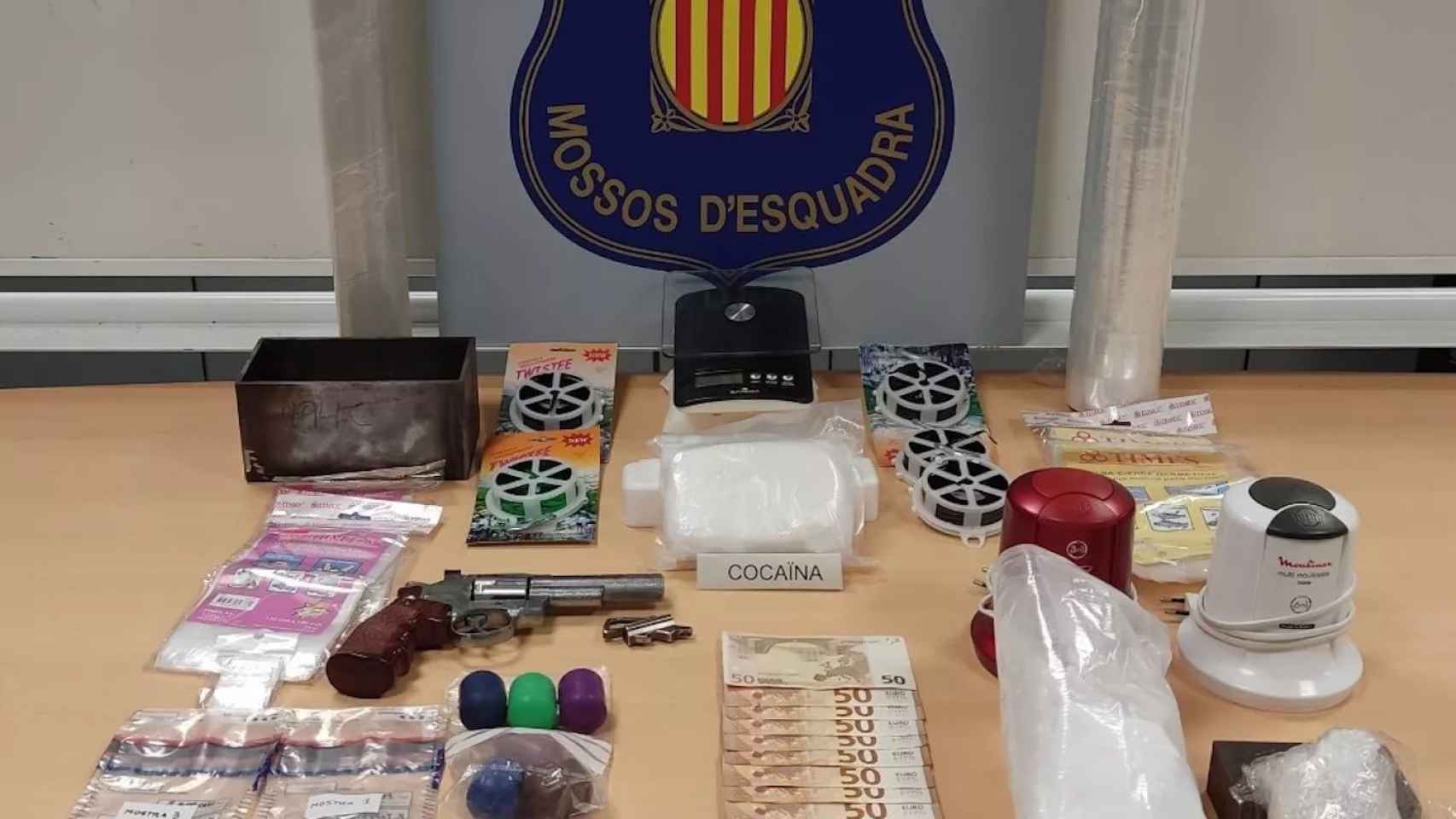 Detenido con medio kilo de cocaína en Esplugues de Llobregat / MOSSOS D'ESQUADRA