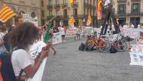 Manifestación de socorristas en Barcelona / CEDIDA