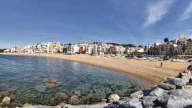 Una playa de Sant Pol de Mar / Foto: Catalunya.com