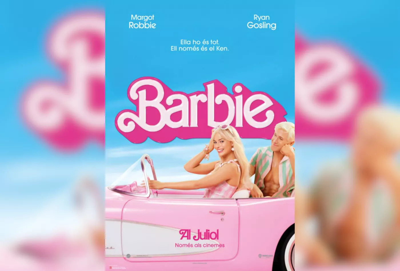 Cartel de la película de Barbie / WARNER BROS