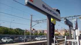 Cambio de nombre en la estación de Martorell / RODALIES