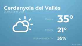 weather?weatherid=13&tempmax=35&tempmin=21&prep=35&city=Cerdanyola+del+Vall%C3%A8s&date=25+de+julio+de+2023&client=CRG&data provider=aemet