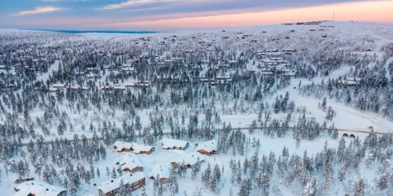 Paisaje de Rovaniemi (Finlandia) / VUELING