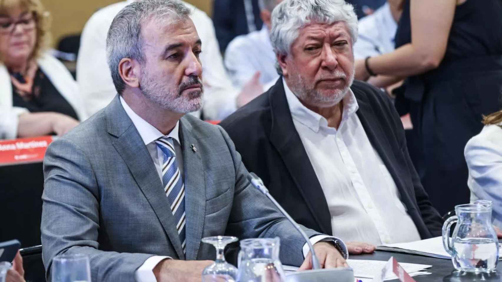 Jaume Collboni y Antoni Balmón, en la elección del presidente del área metropolitana / AMB