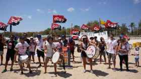 Huelga de los socorristas en Barcelona / CGT