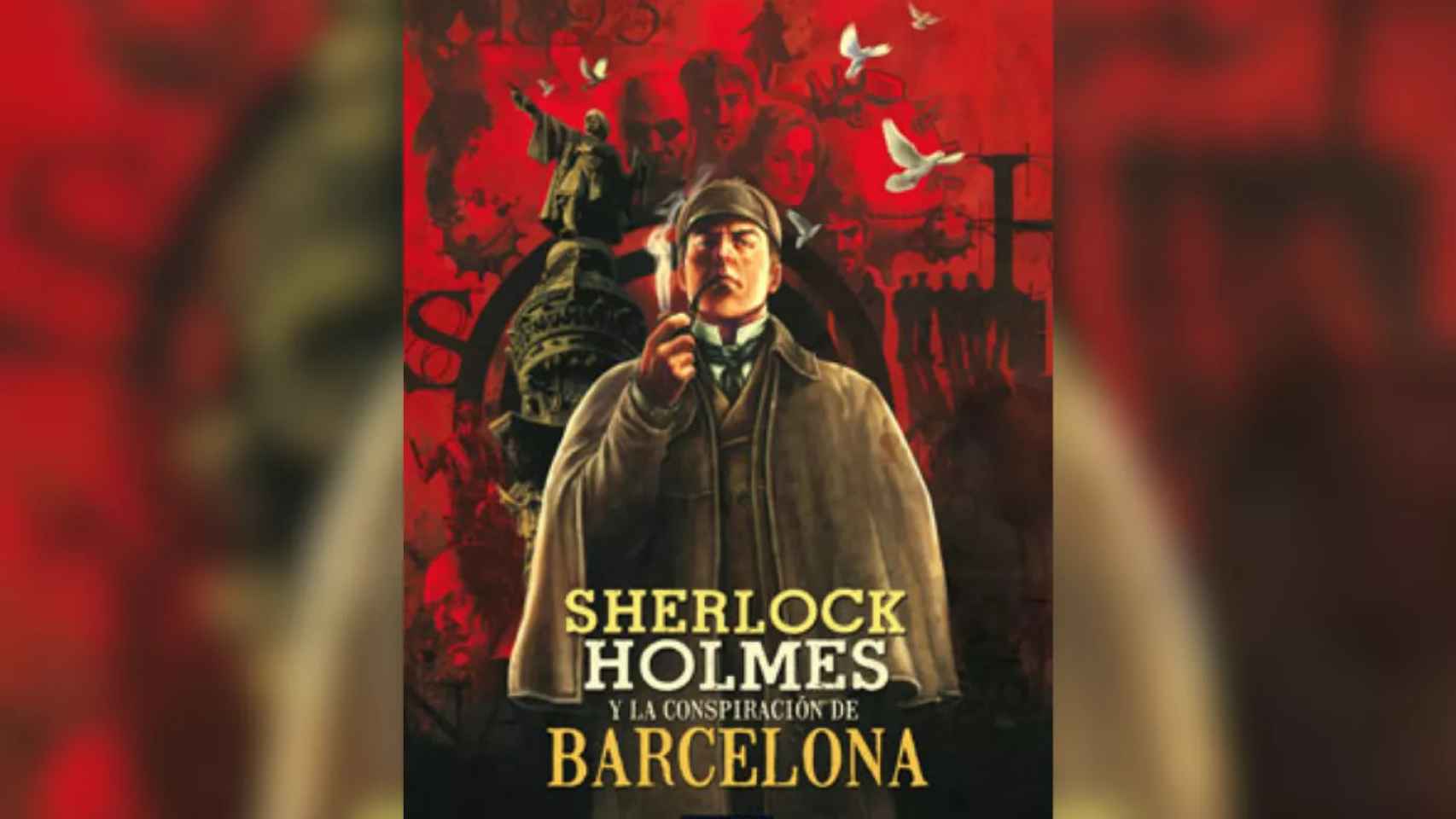 Portada de 'Sherlock Holmes y la conspiración en Barcelona'