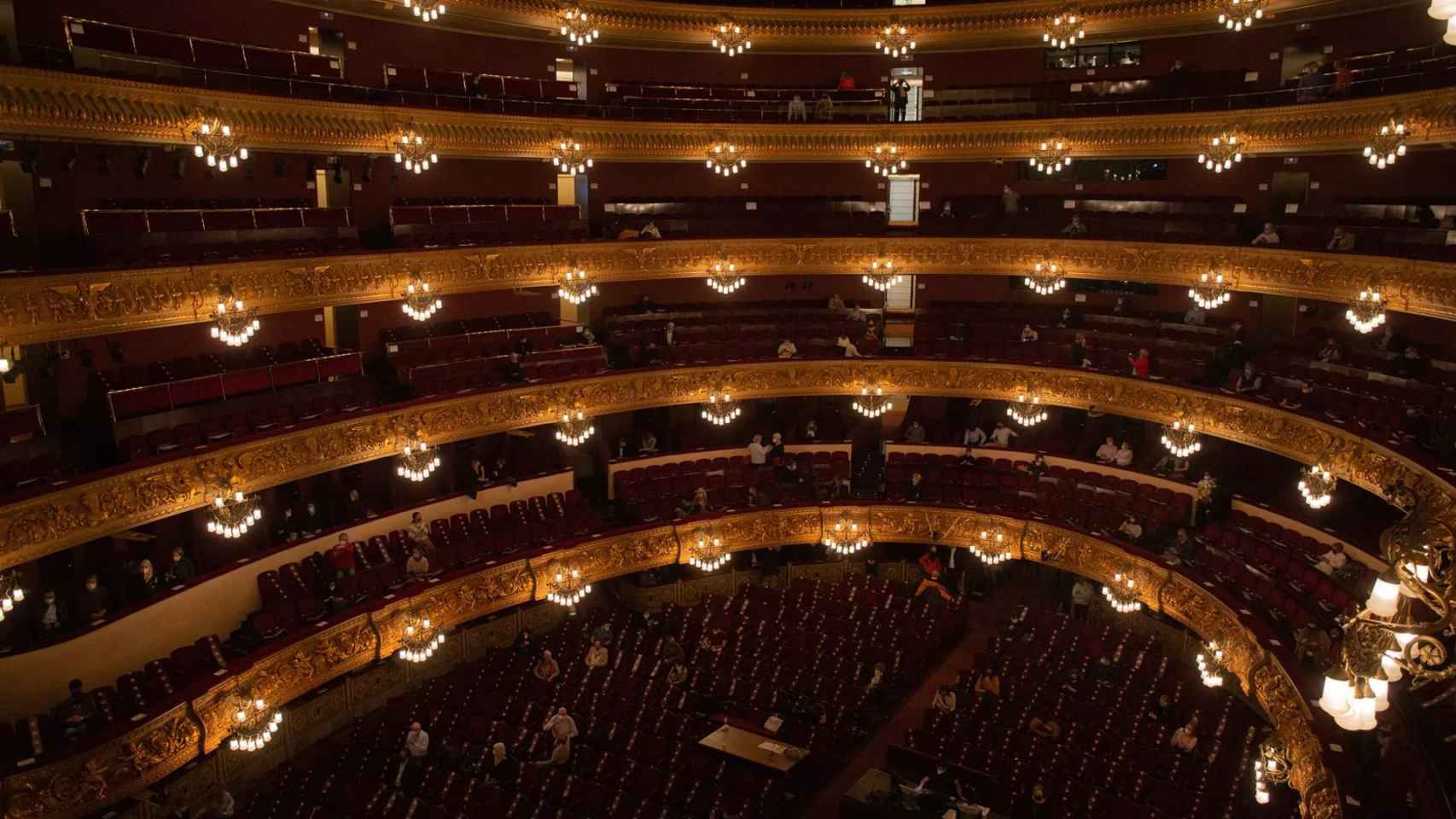 El Gran Teatre del Liceu en una imagen de archivo / DAVID ZORRAKINO - EUROPA PRESS