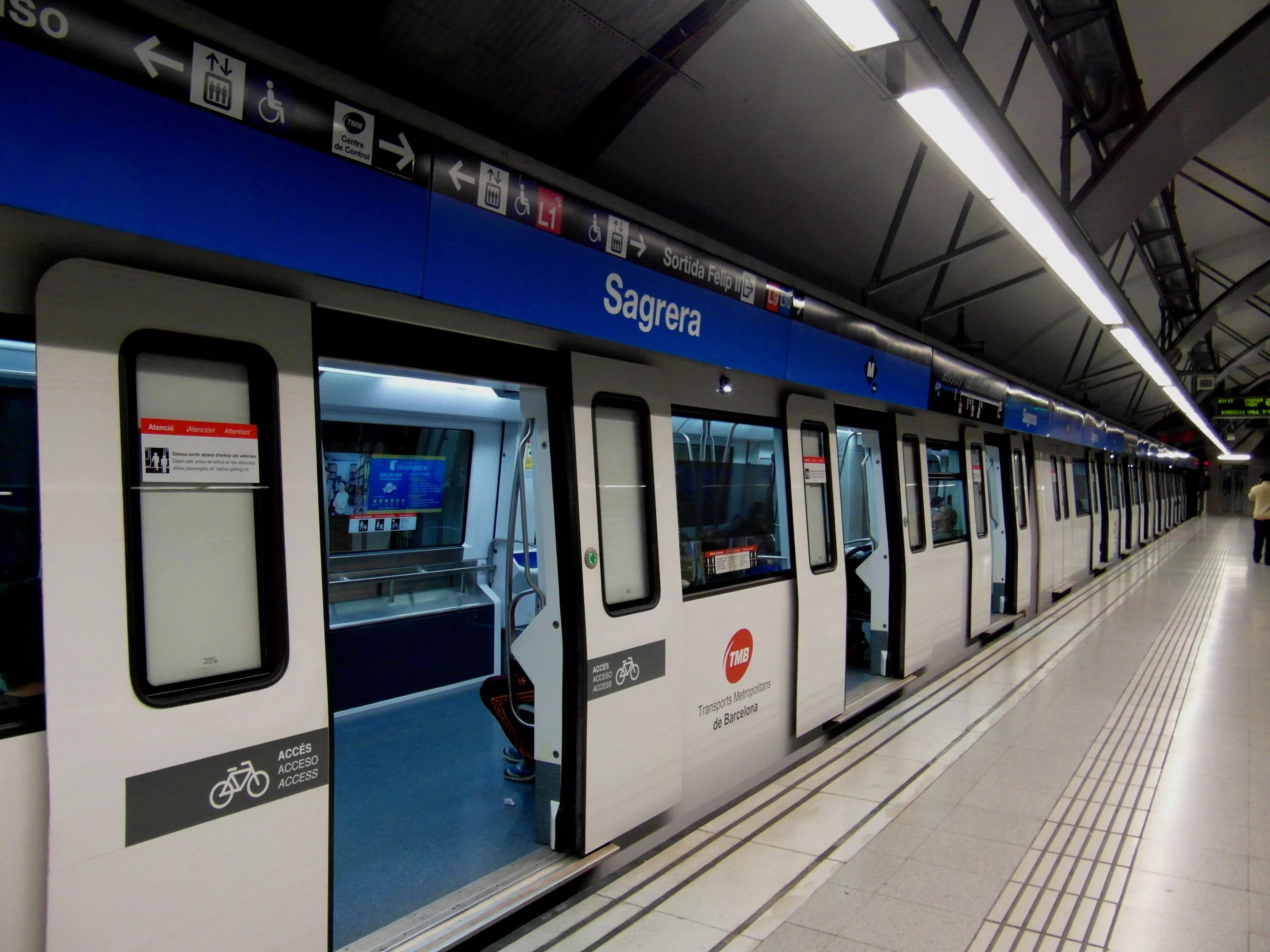 Estación de metro de La Sagrera, en la línea 5 / ARCHIVO