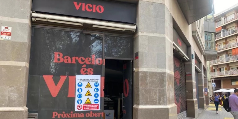 El nuevo local de VICIO en el Eixample de Barcelona / ALBA CARNICÉ (MA)