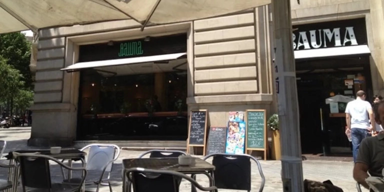 Exterior del bar Bauma, en el Eixample de Barcelona / ARCHIVO