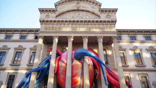 El 'Cor secret' de Jaume Plensa, en Barcelona / GALA ESPÍN