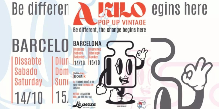El cartel de 'A Kilo' de Two Market Barcelona / TWO MARKET